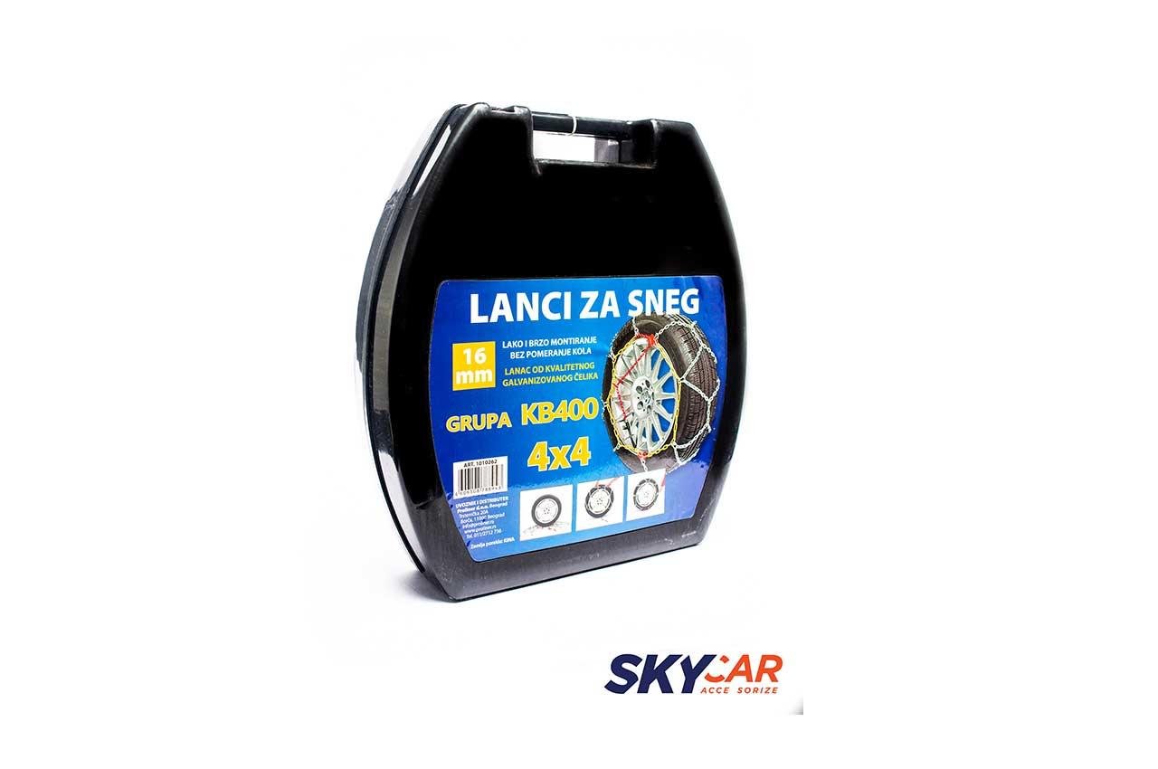 Skycar Lanci za sneg KB400 4x4 16mm