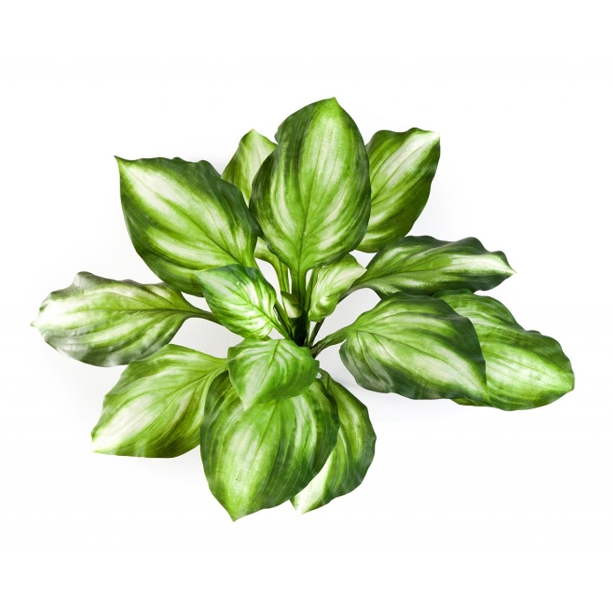 FLORA WORLD Veštački žbun Hosta zeleno žuta