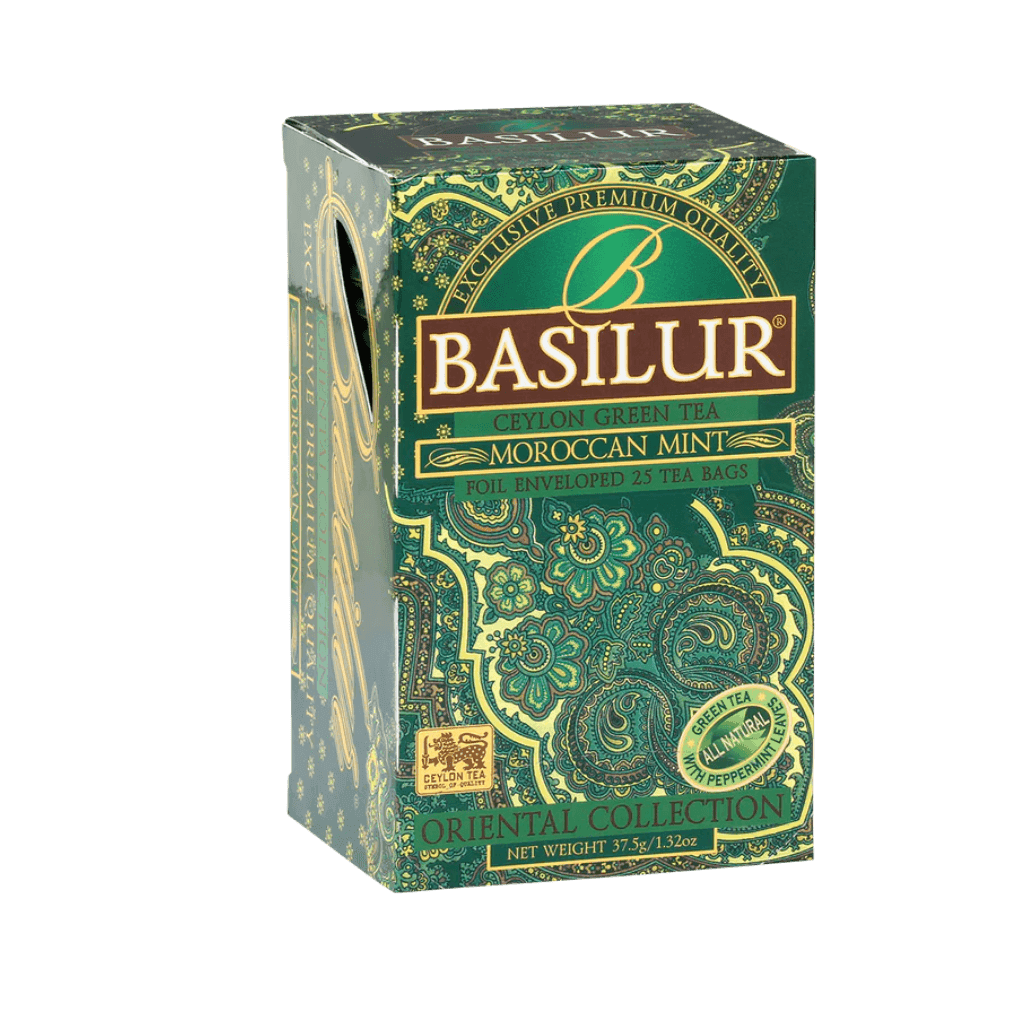 Basilur Zeleni čaj sa nanom Moroccan Mint, 25 kesica