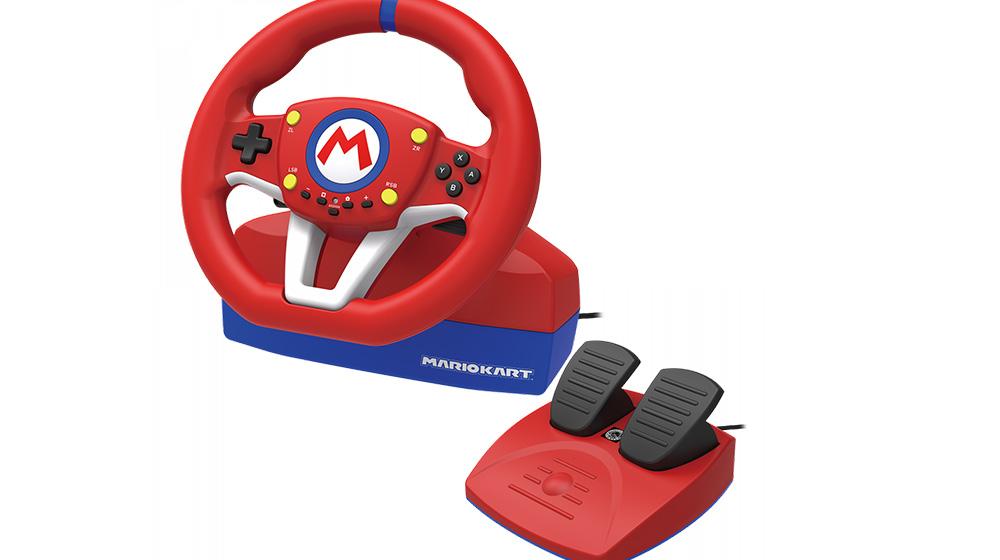 Selected image for HORI NINTENDO Switch Mario Kart Racing Wheel Pro Mini