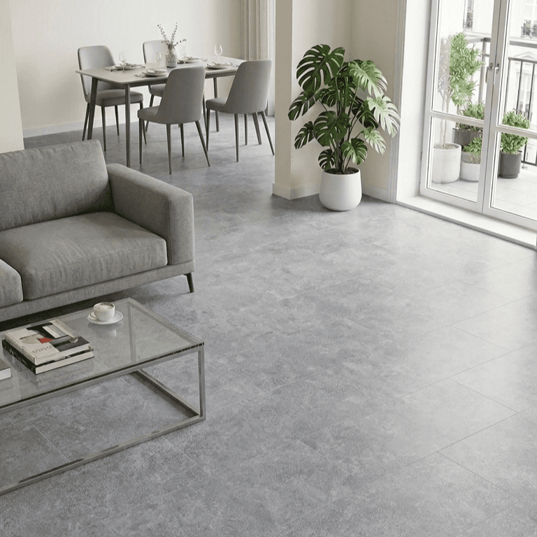 Vinilis SPC pod 1m2, Svetli beton, 605 x 305mm