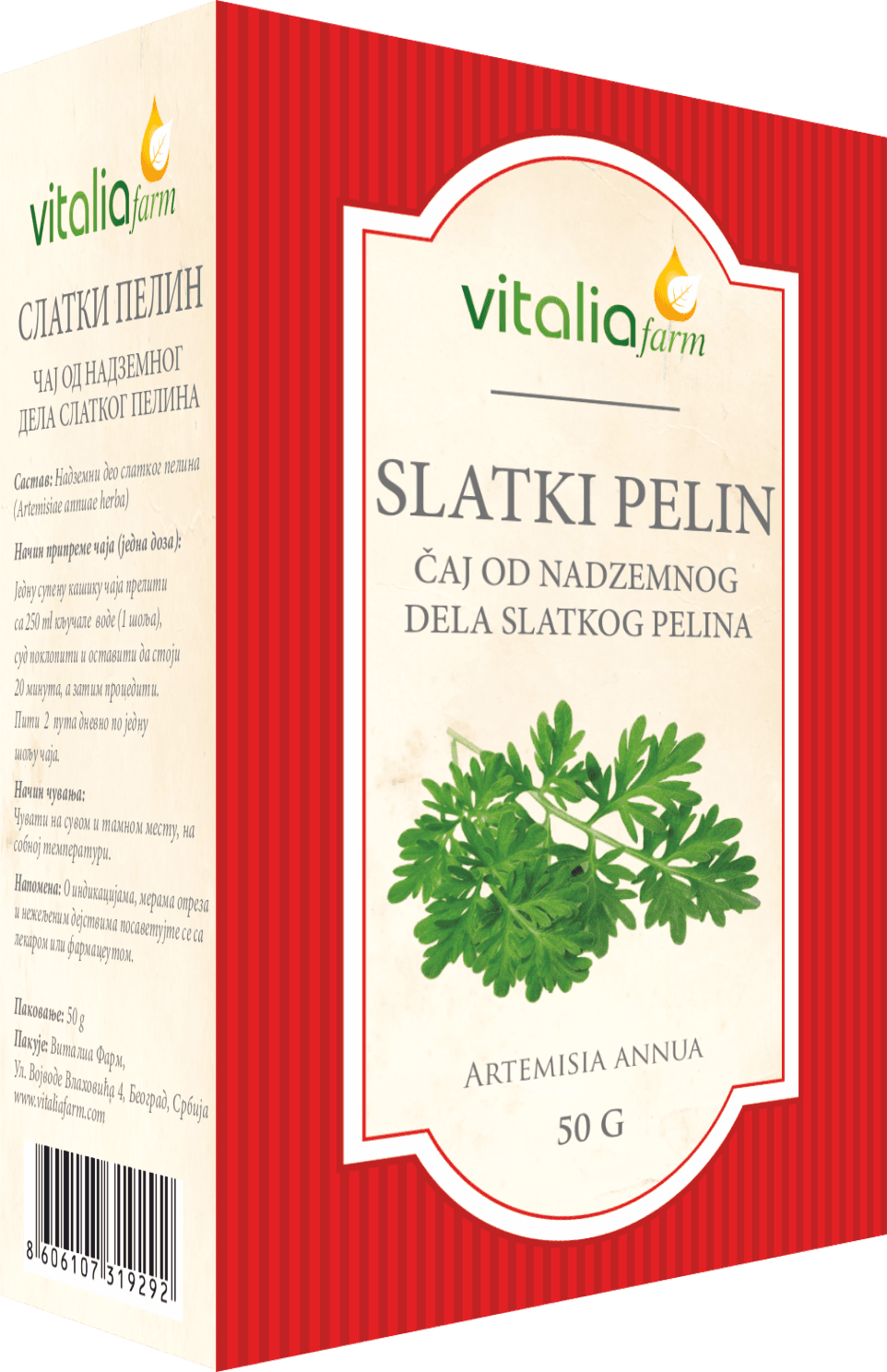 Vitalia Farm Slatki pelin čaj, 50 gr