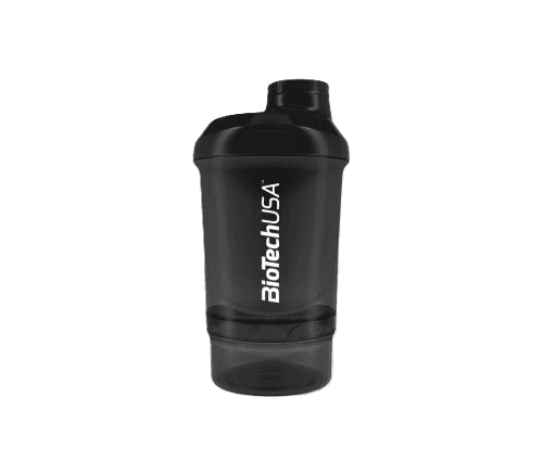 Biotechusa Šejker Shaker Wave+ Nano, 300ml, Crni