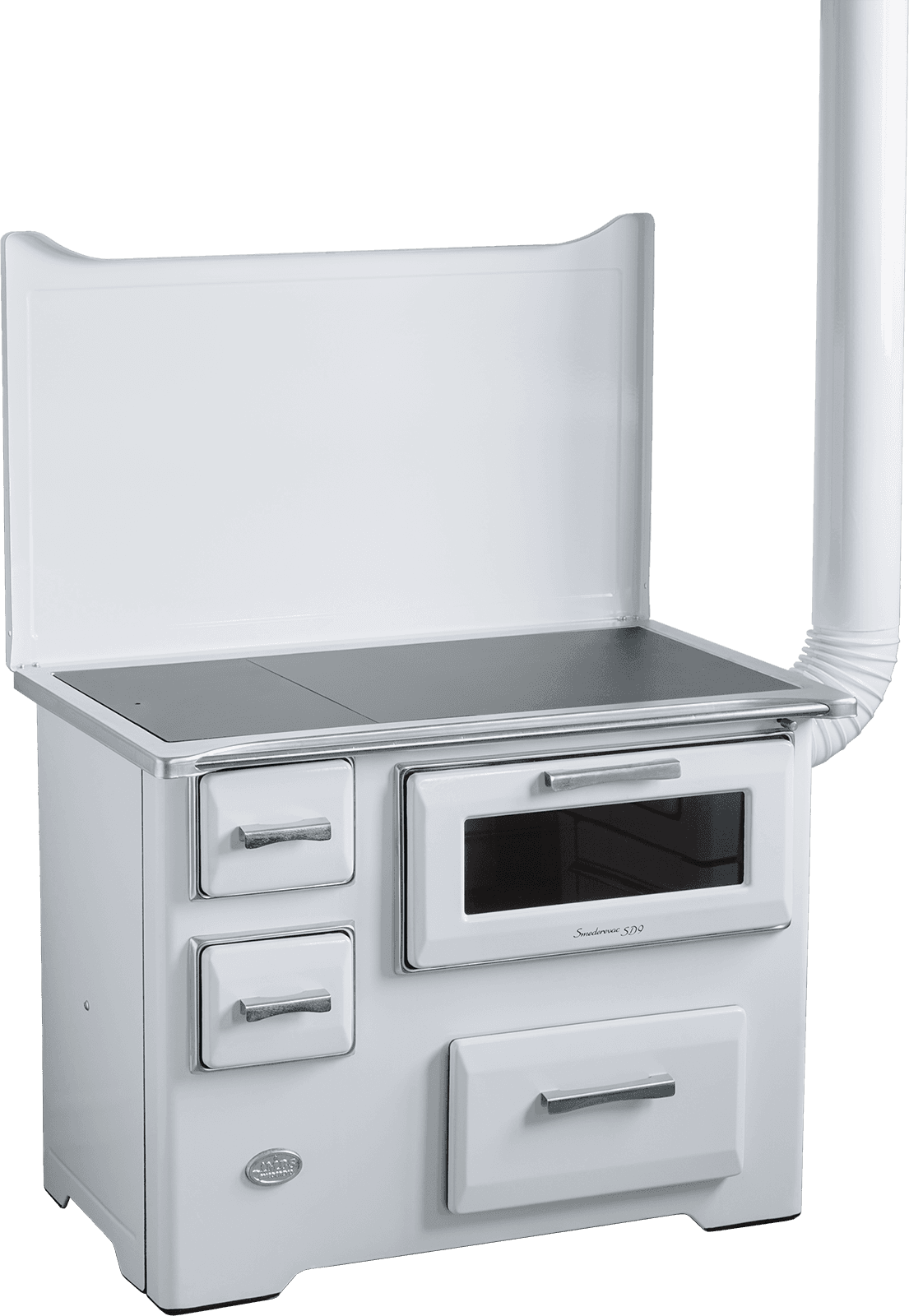 MBS Šporet na čvrsto gorivo SD 9 EM RS, 7kW, Desni, Beli