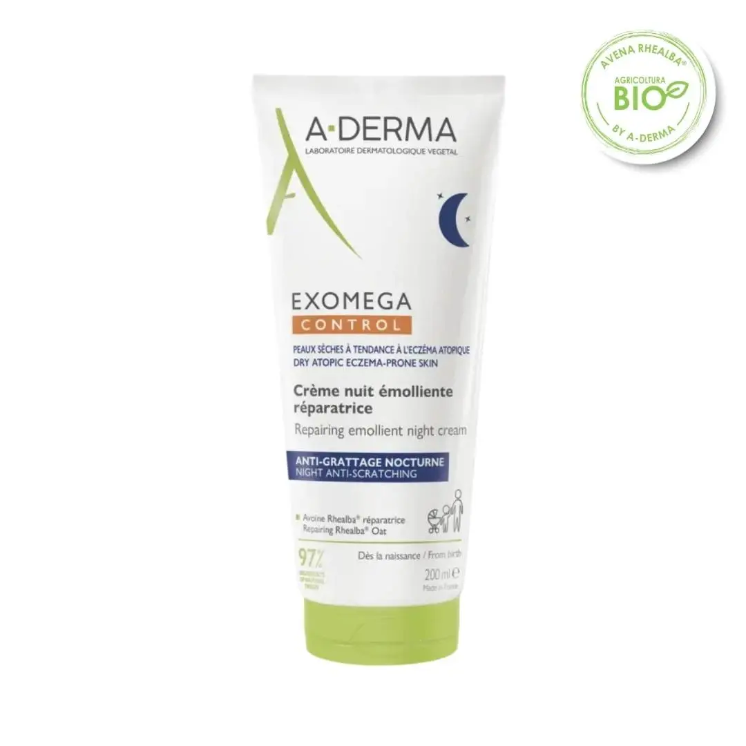 A-Derma Noćna krema Exomega Control, 200 ml