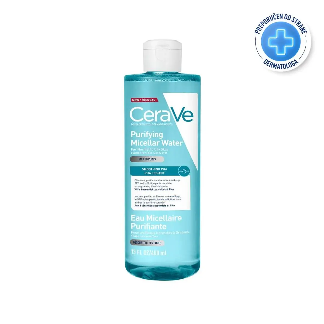 CeraVe Pročišćavajuća micelarna voda, 400 ml