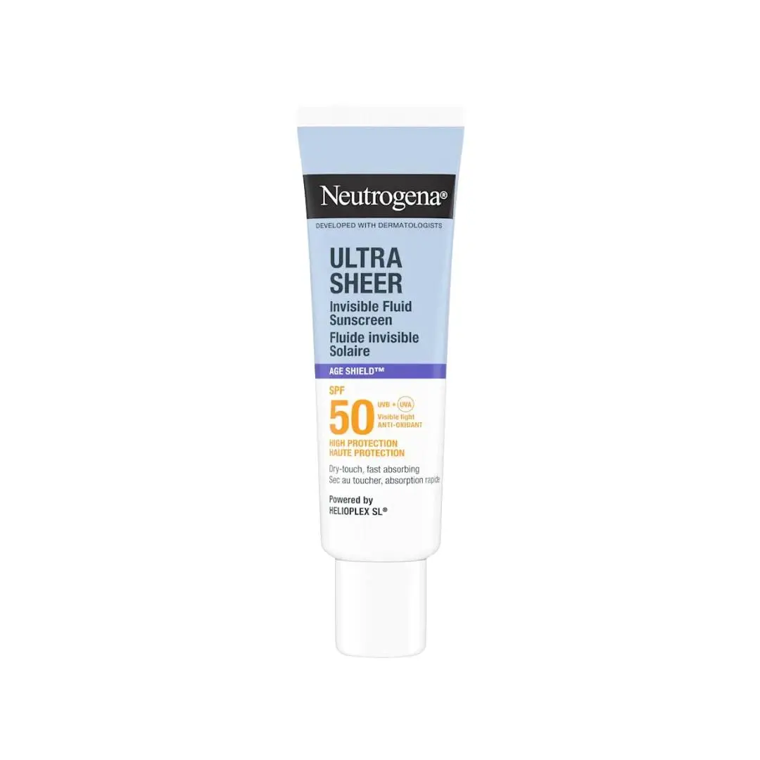 Neutrogena Fluid za zaštitu lica Ultra sheer Age Shield Fluid SPF50, 50 ml