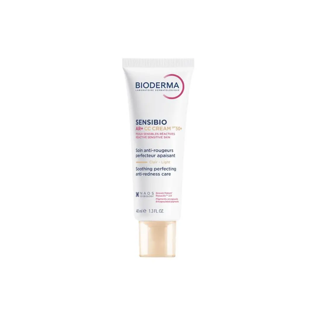Bioderma CC krema Sensibio AR+ SPF50+, 40 ml
