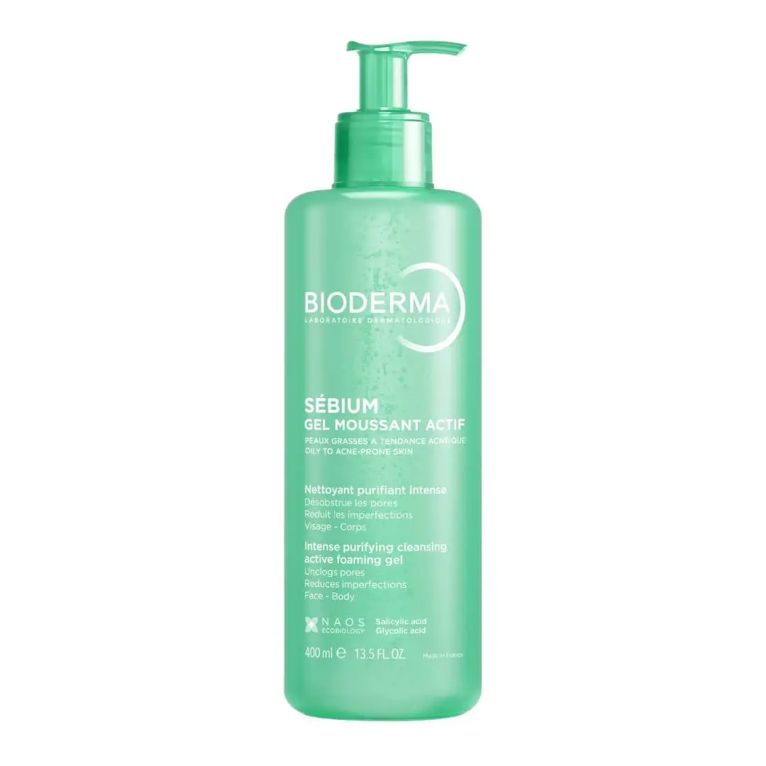 Bioderma Aktivni gel za umivanje Sebium, 400 ml