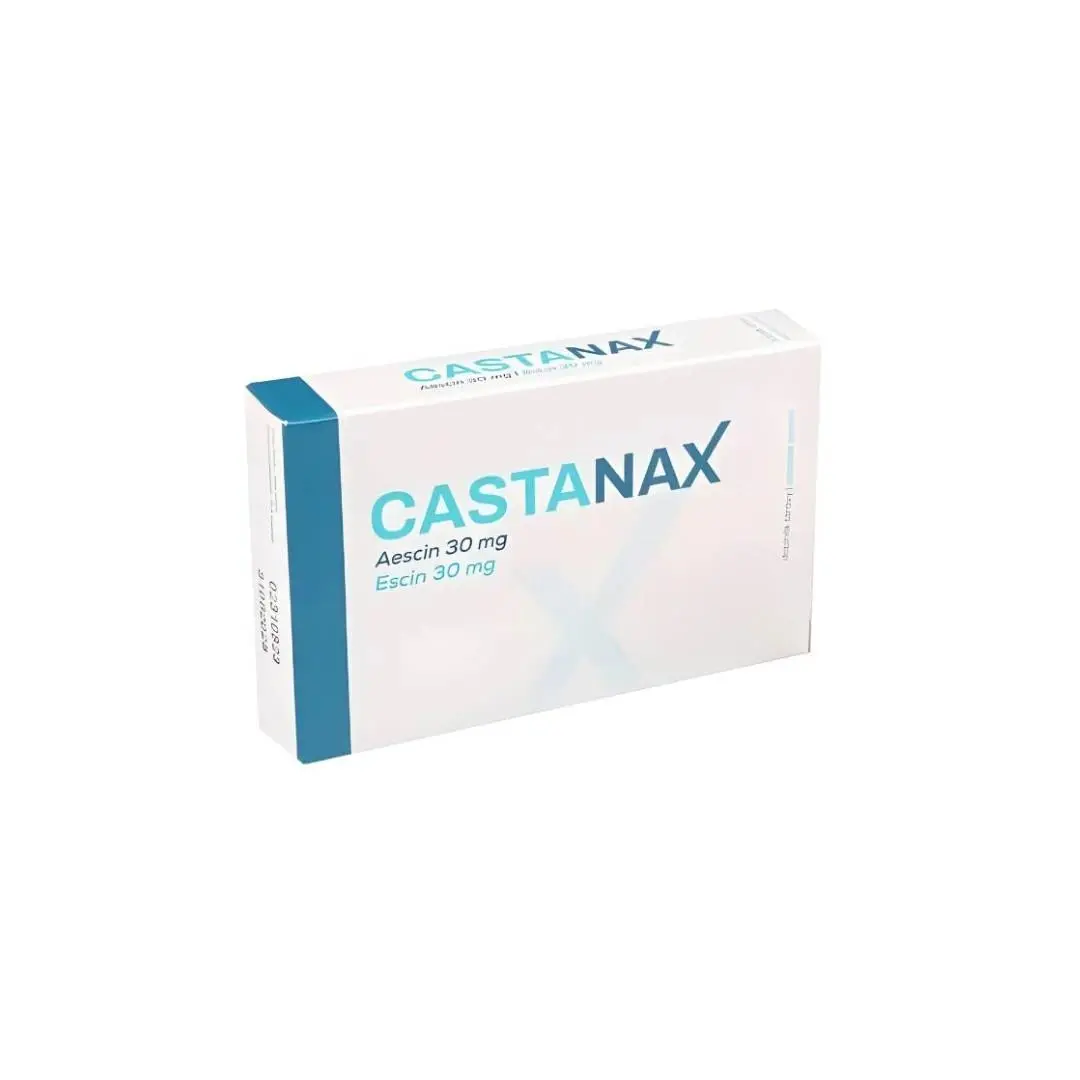 Castanax Tablete Escin 30 mg, 20 tableta