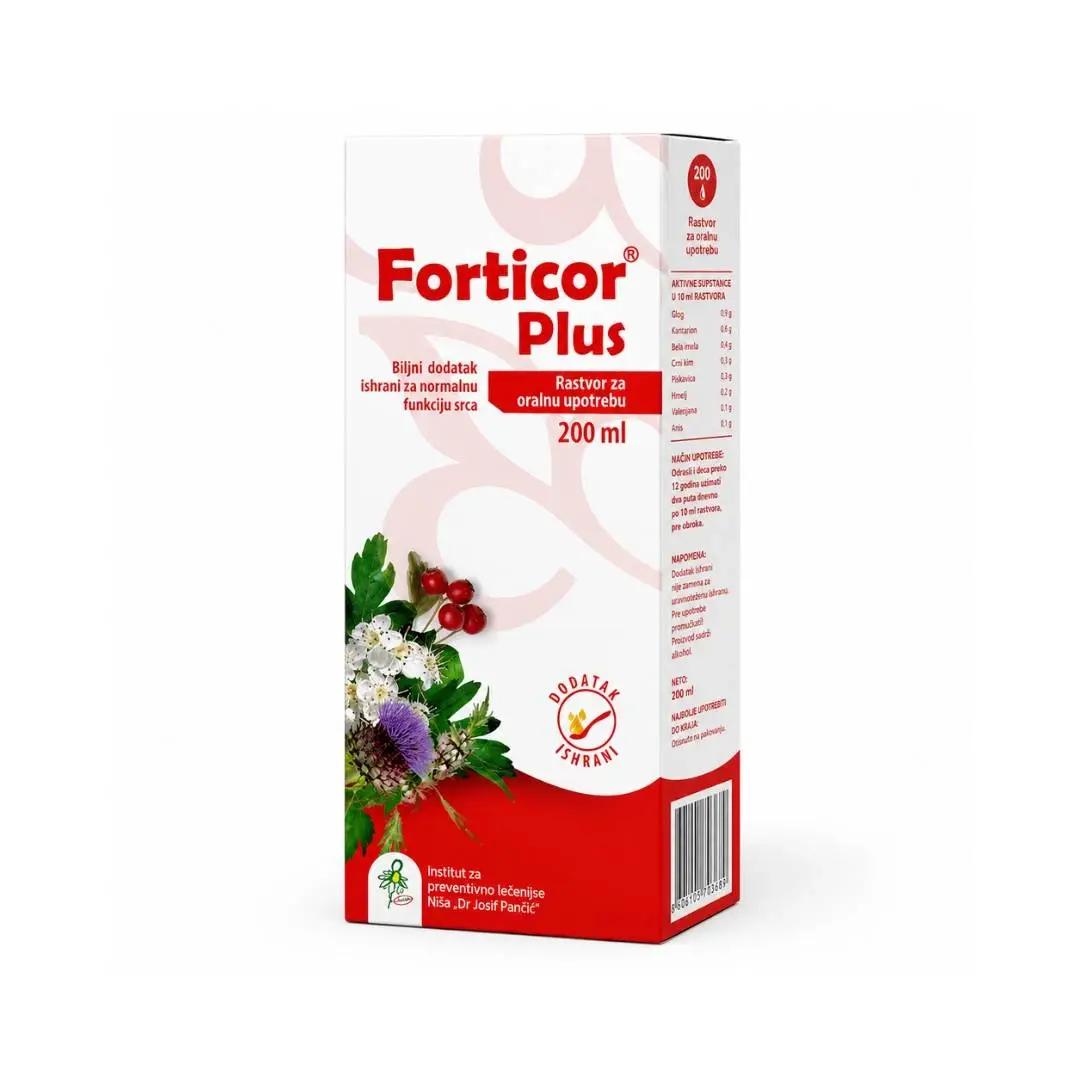 Forticor Plus Rastvor, 200 ml