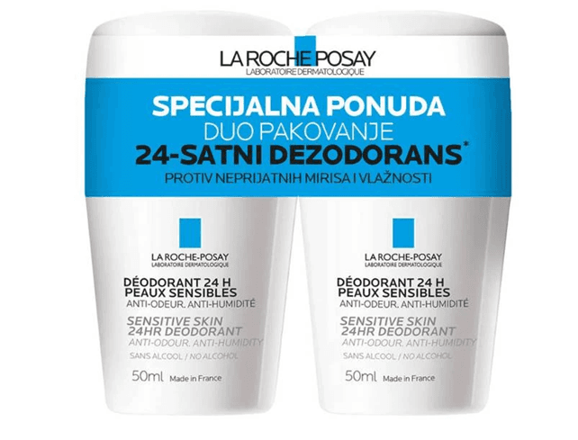 La Roche Posay Deo Rollon Physio, 2x50 ml