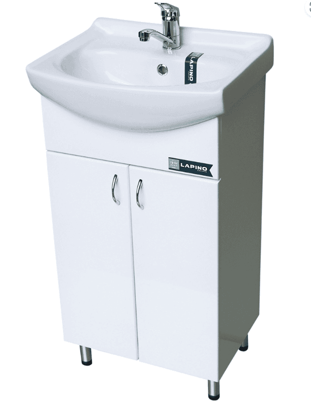 Lapino 5816 Lavabo sa ormarićem, 47x85cm, Beli