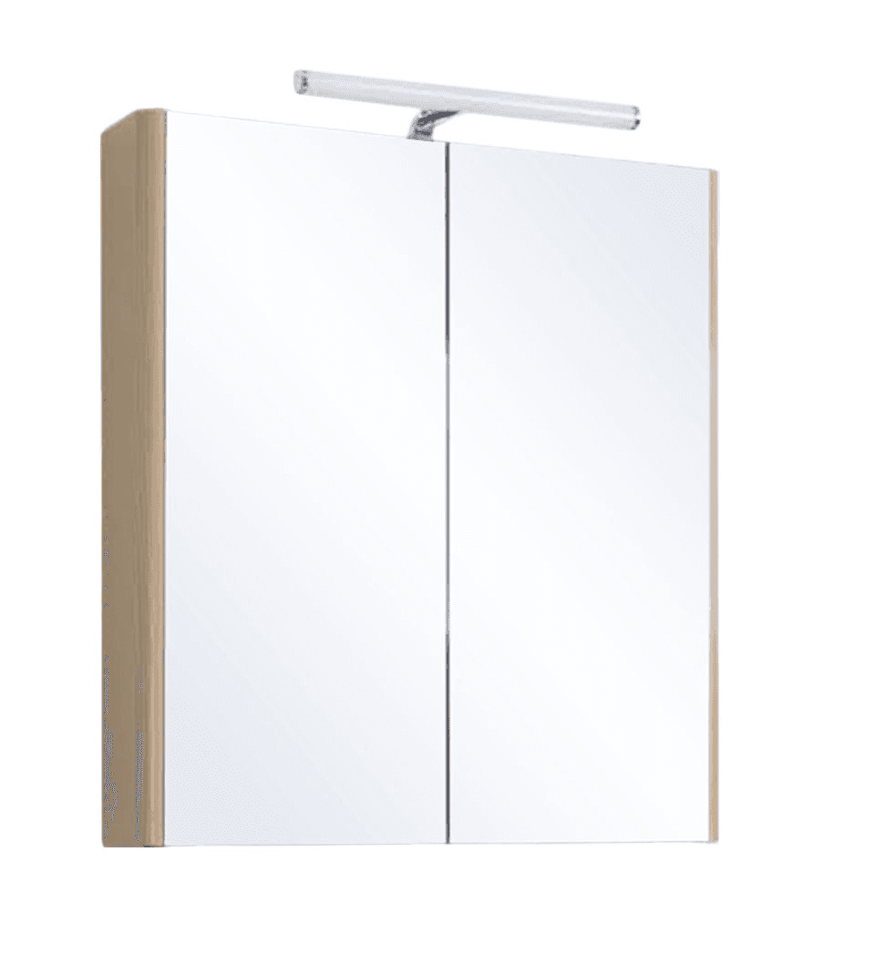 Pino Art Soft 0857 Ogledalo sa ormarićem, 65cm, Boja drveta