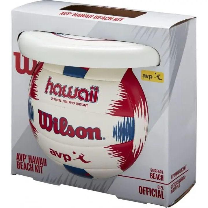 Selected image for WILSON Set frizbi i odbojskaška lopta Hawaii AVP VB Mabluwh beli