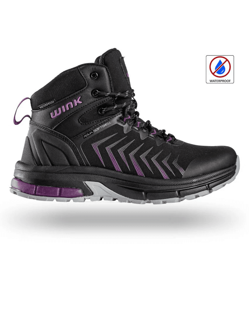WINK Ženska vodootporna čizma HF42140, Crne