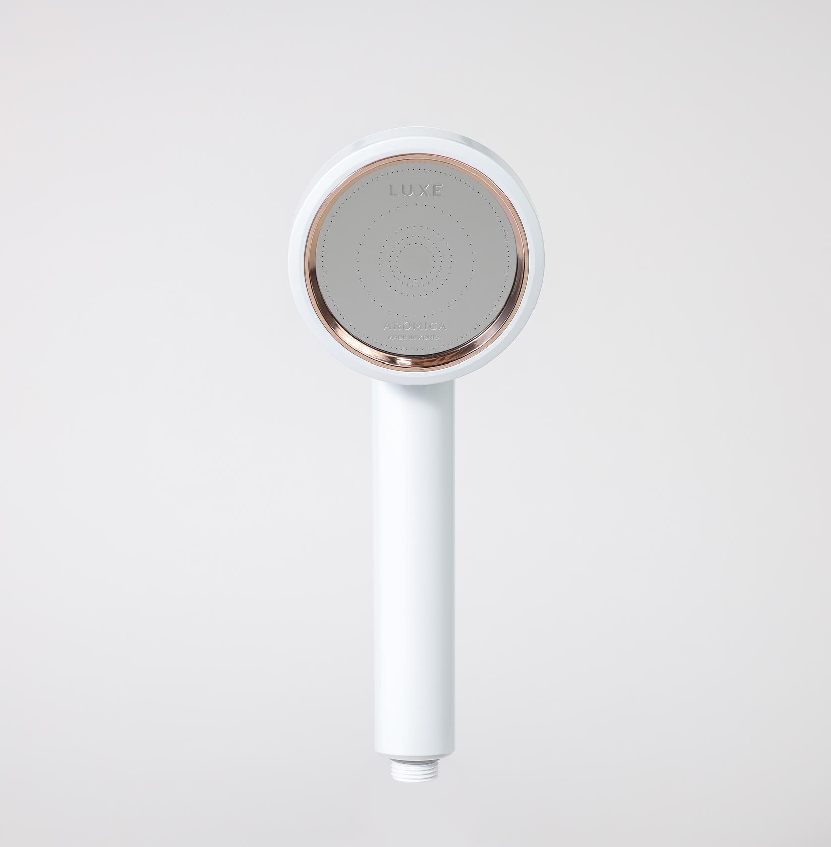Aromica Ručica tuša ARO LUXE, 3 filtera, Bela