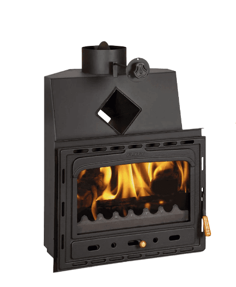 Prity C Kamin na drva, 16kW, Crni