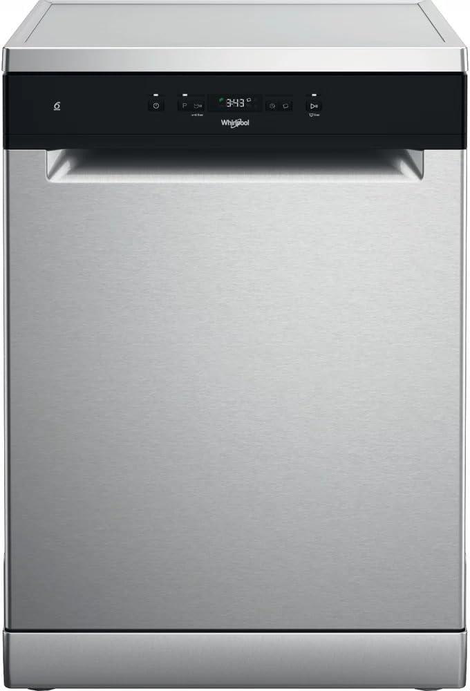 Whirlpool W2F HD624 X Mašina za pranje sudova 14 kompleta, 6 programa, Inox