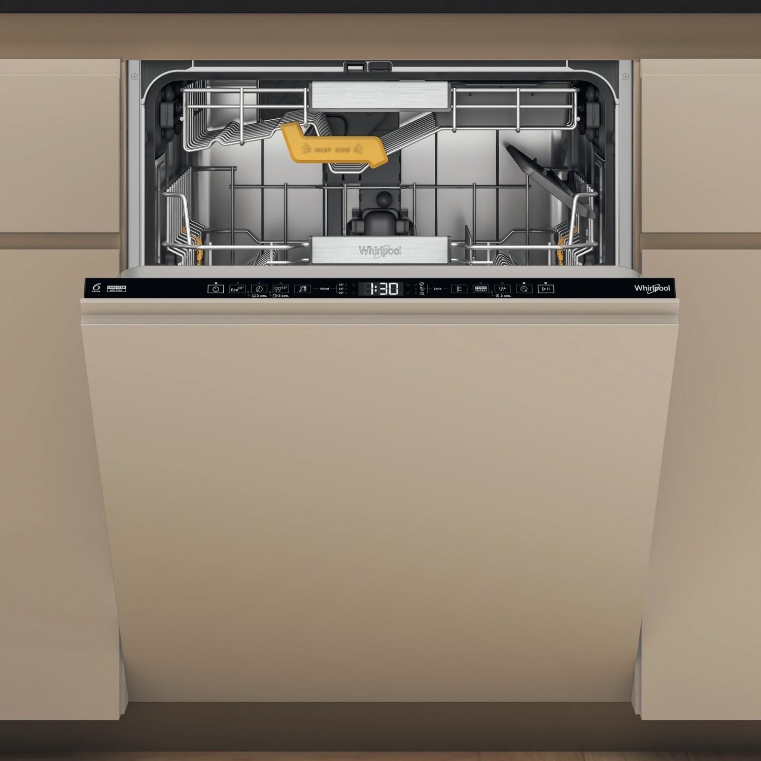 Selected image for Whirlpool W8I HT40 T Ugradna mašina za pranje sudova 14 kompleta, 8 programa, Bež