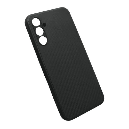 Silikonska futrola CARBON LIGHT za mobilni telefon Samsung Galaxy A35 5G A356B, Crna