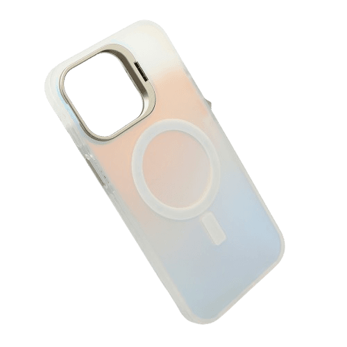 Futrola MagSafe SHINE za mobilni telefon iPhone 15 Pro Max (6.7), Bela