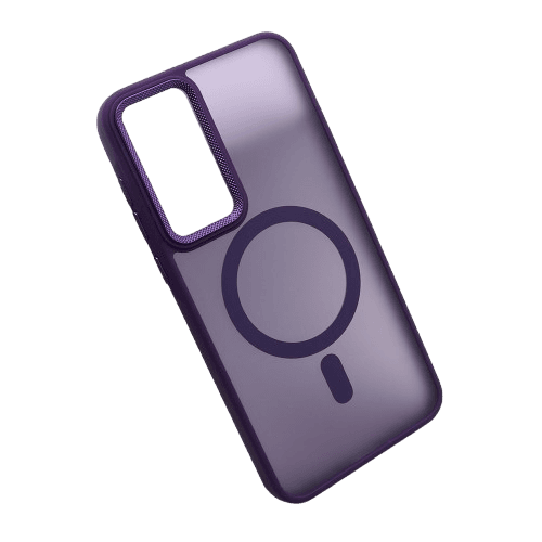 Futrola SILKY MAGSAFE II za mobilni telefon Samsung A556B Galaxy A55 5G, Ljubičasta