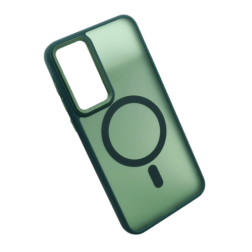 Futrola SILKY MAGSAFE II za mobilni telefon Samsung A556B Galaxy A55 5G, Zelena