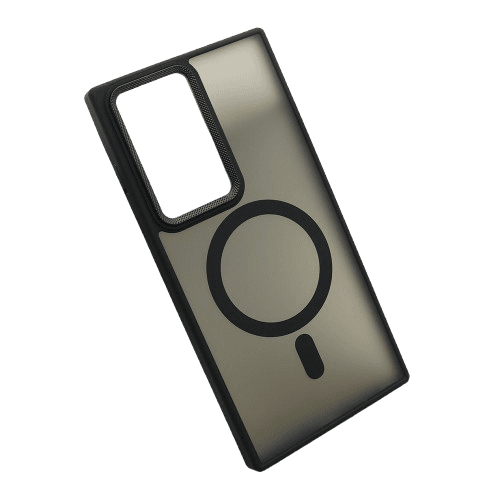 Futrola SILKY MAGSAFE II za mobilni telefon Samsung S918B Galaxy S23 Ultra, Crna