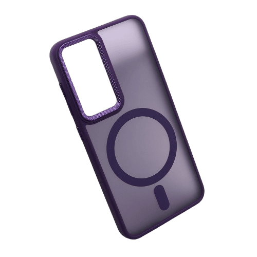 Futrola SILKY MAGSAFE II za mobilni telefon Samsung S921B Galaxy S24 5G, Ljubičasta