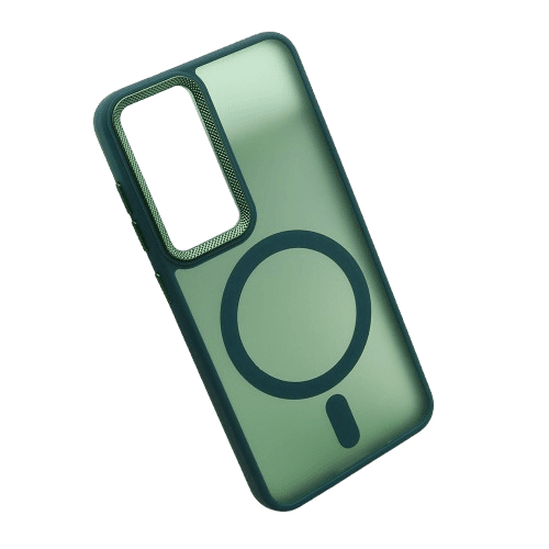 Futrola SILKY MAGSAFE II za mobilni telefon Samsung S921B Galaxy S24 5G, Zelena