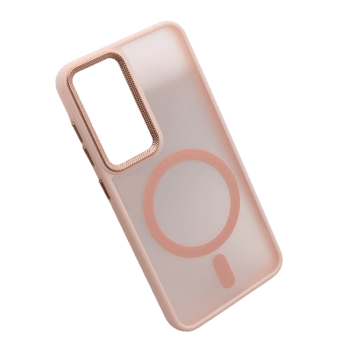 Futrola SILKY MAGSAFE II za mobilni telefon Samsung S921B Galaxy S24 5G, Roze