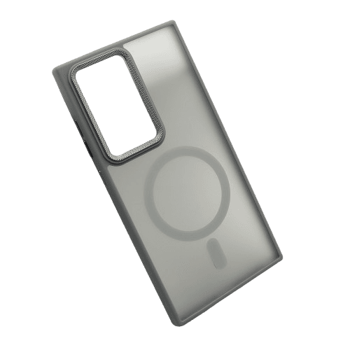 Futrola SILKY MAGSAFE II za mobilni telefon Samsung S928B Galaxy S24 Ultra 5G, Siva