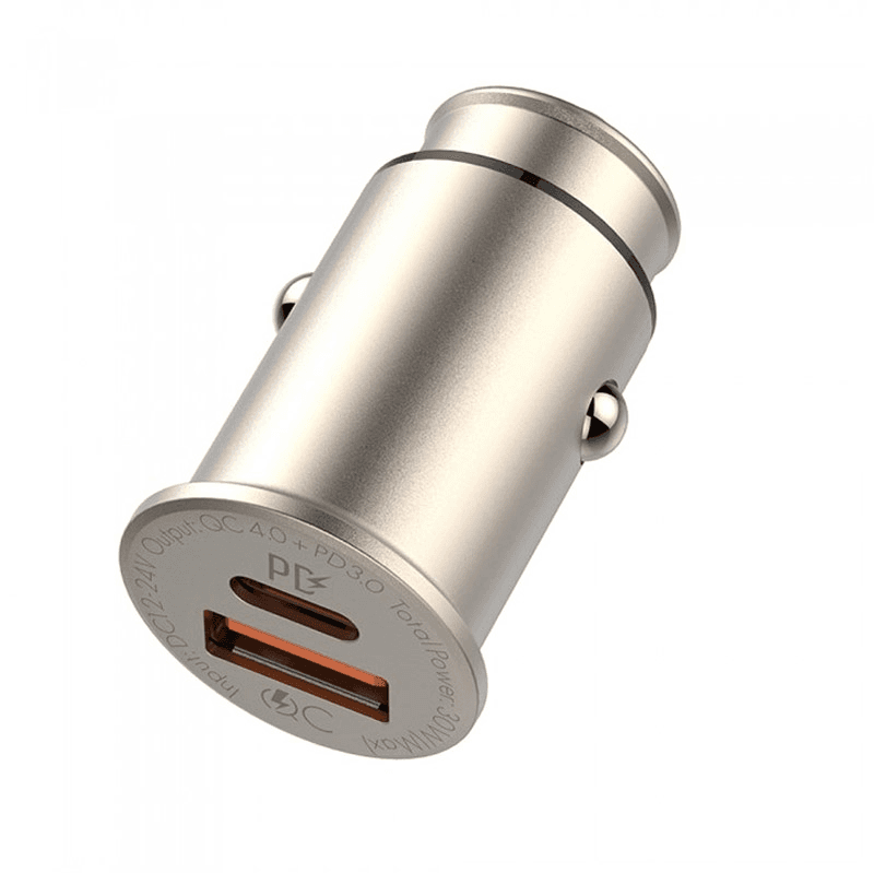 LDNIO C506Q Auto-punjač USB i PD + Lightning kabl