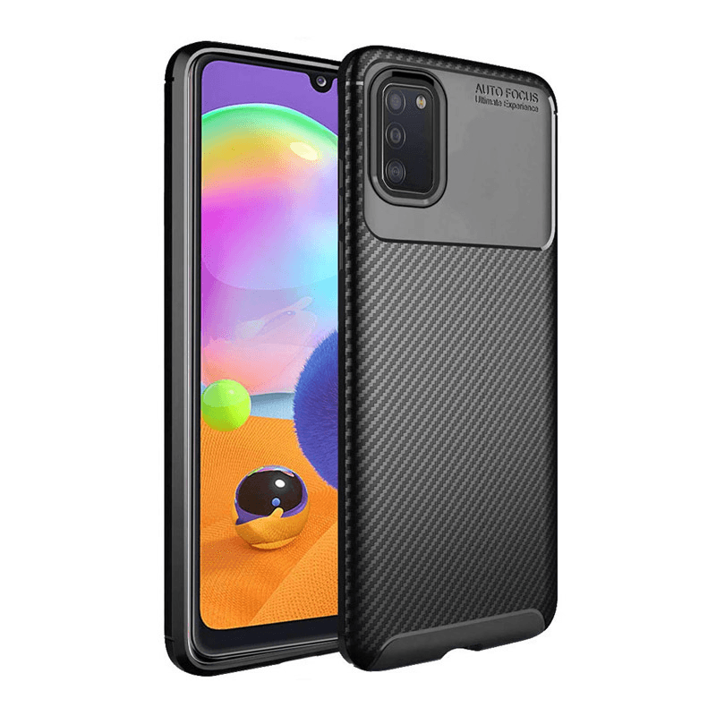 Carbon Defender Maska za telefon A03S/ A037G, Crna