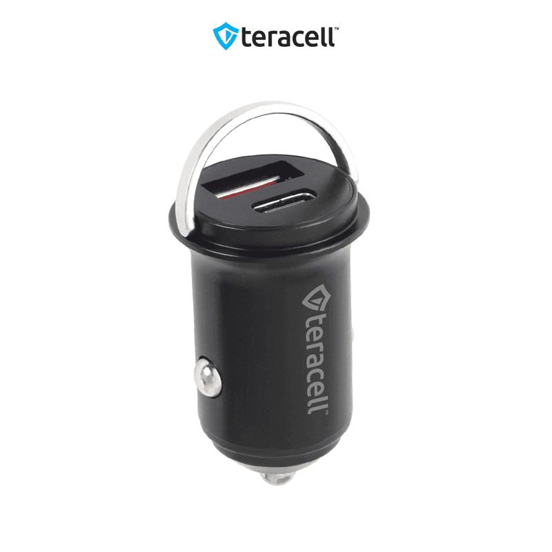 TERACELL Evolution TC-13 Auto-punjač PD, 30W, USB, QC3.0, 18W, 48W, Lightning kabl, Crni
