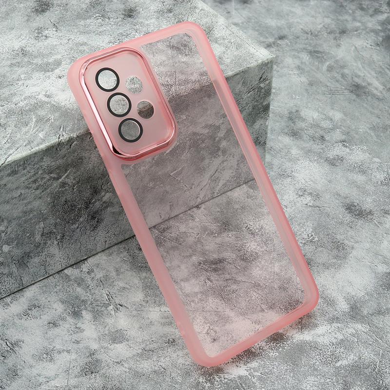 Maska za telefon Transparent Color za Samsung A336B Galaxy A33 5G roze