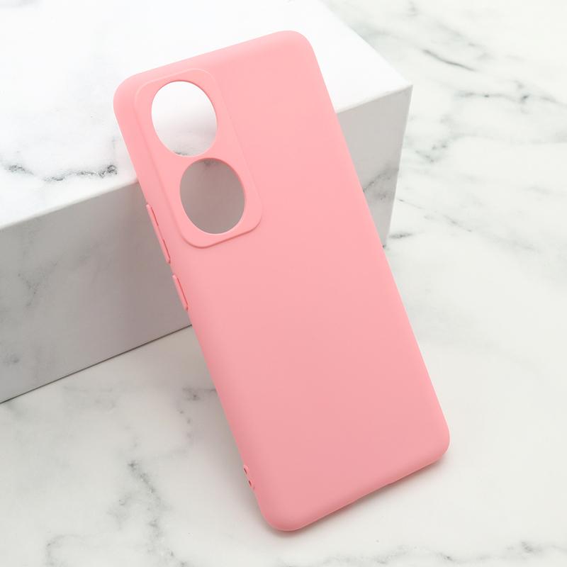 Maska za telefon Soft Silicone za Huawei Honor 90 roze