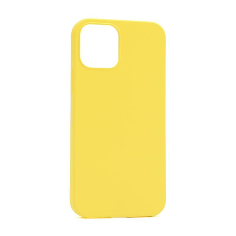 Maska za telefon Gentle Color za iPhone 12/12 Pro 6.1" žuta