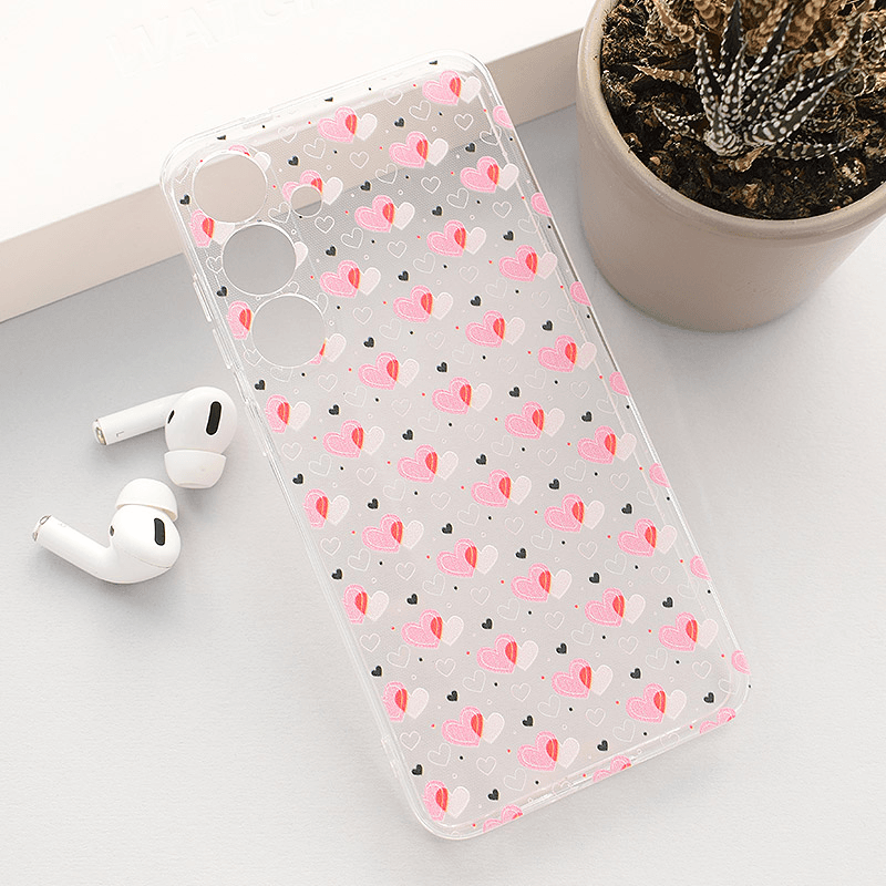 Maska za telefon Samsung S25 Plus/S936B NANOBIT PRINT Hearts