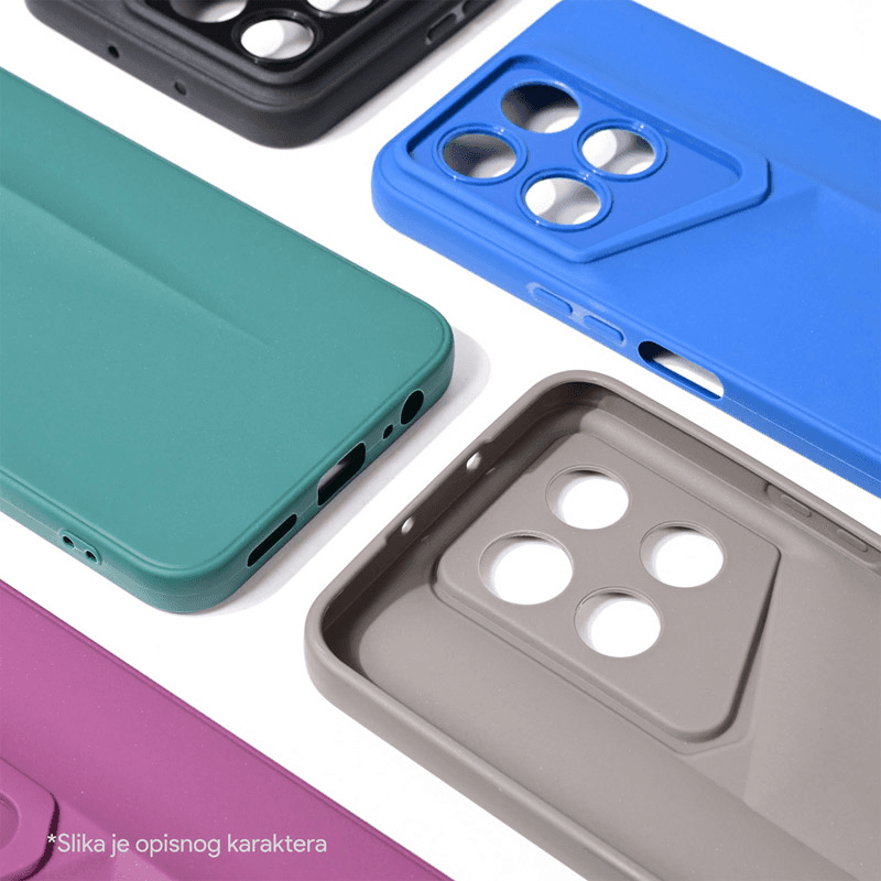 Maska za telefon Honor 200 Smart/X7c SHADOW EDGE, Plava