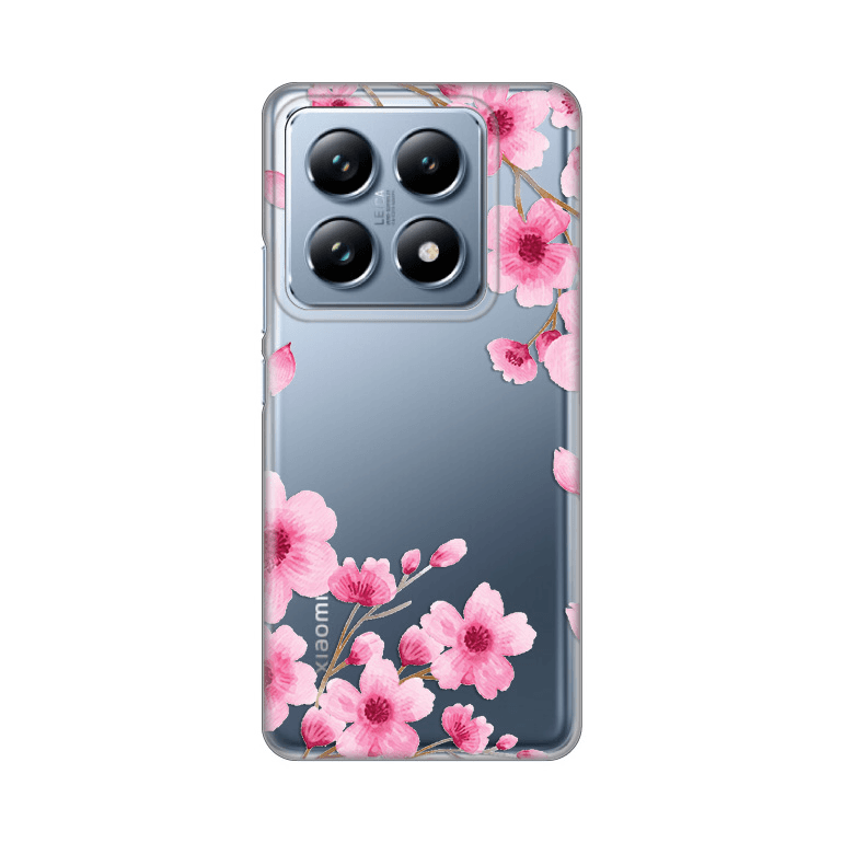 Maska za telefon Xiaomi 14T Pro Rose Flowers PRINT SKIN