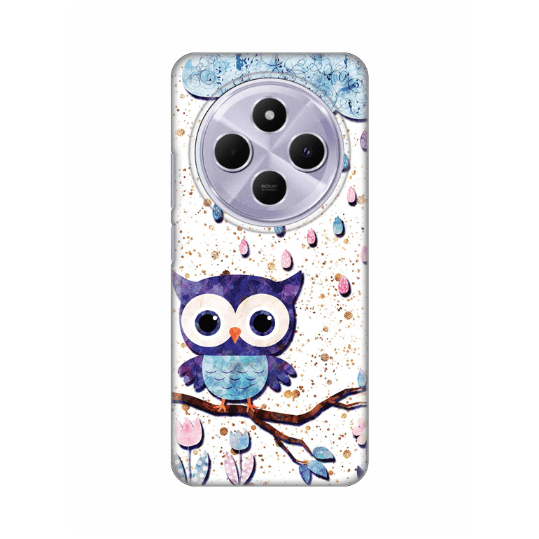 Maska za telefon Xiaomi Redmi 14C/Redmi A4 Owl PRINT SKIN