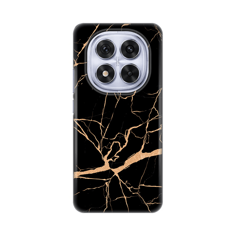 Maska za telefon Xiaomi Redmi Note 14 Pro 5G All Black PRINT