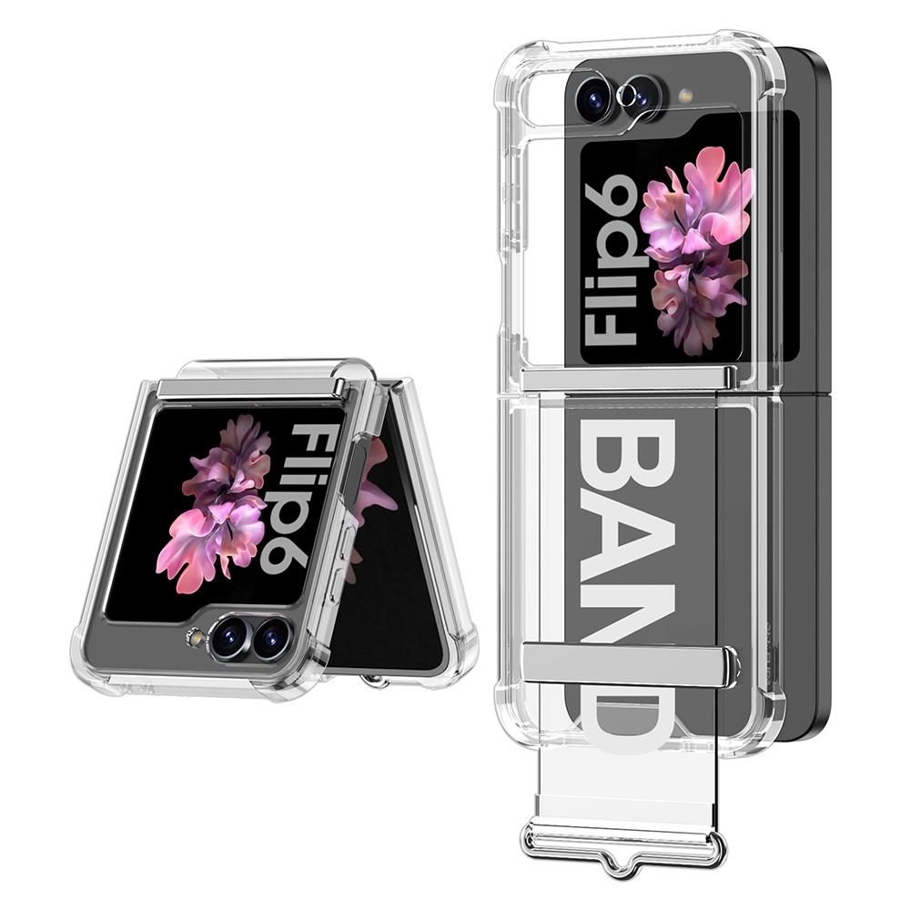 Futrola za telefon Samsung F741B Galaxy Z Flip 6 5G CLEAR STRAP, Bela
