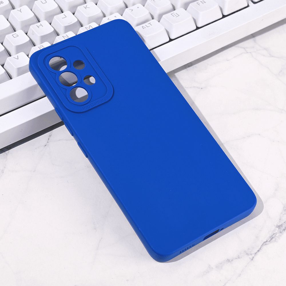 Maska za telefon Samsung A536B Galaxy A53 5G SILIKON PRO CAMERA, Plava