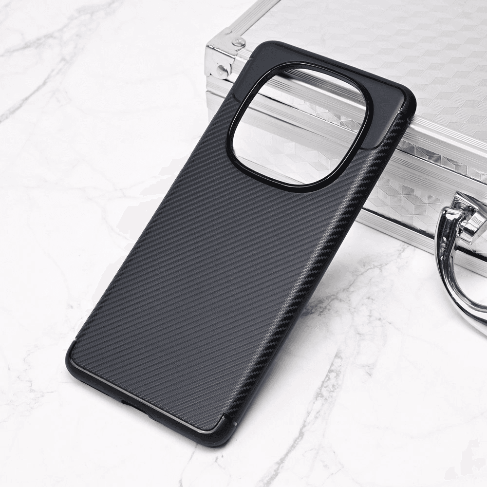 Maska za telefon Xiaomi Redmi Note 14 Pro Plus DEFENDER CARBON, Crna
