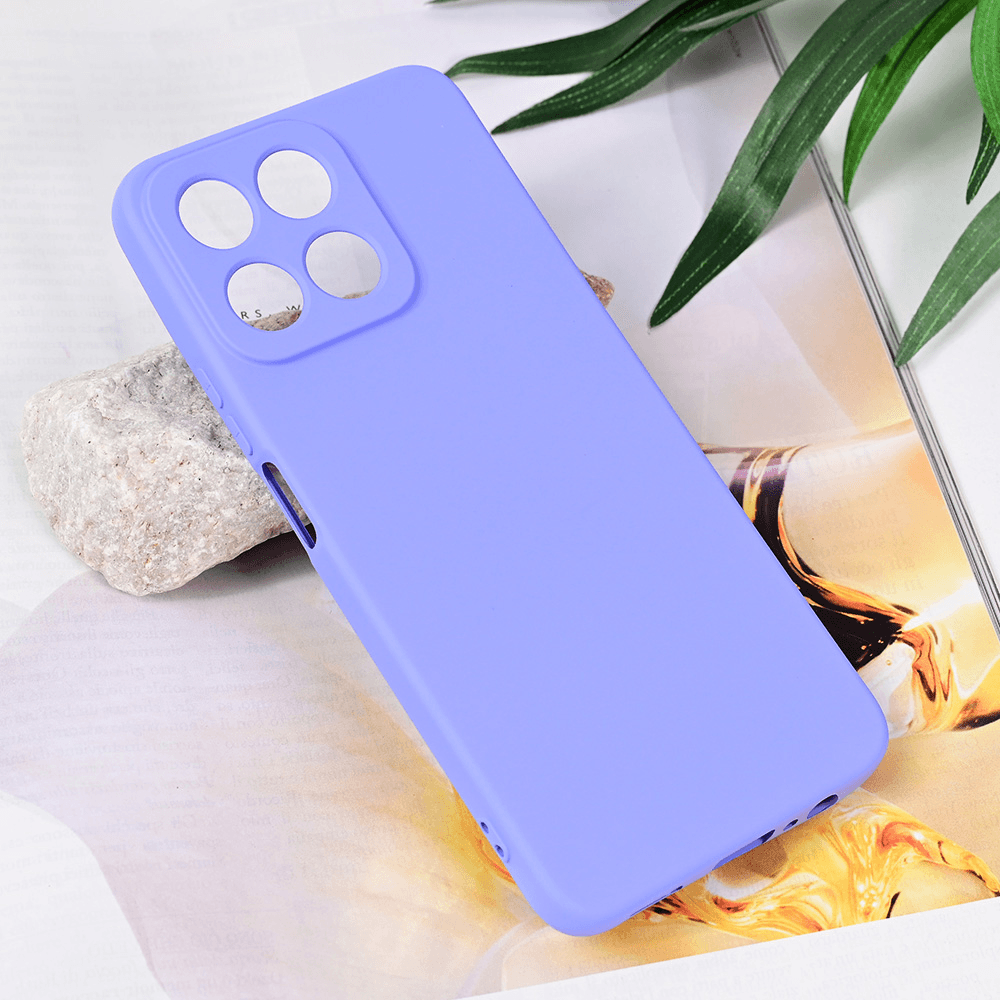 Maska za telefon Honor 200 Smart/Honor X7c TERACELL SOFT VELVET, Ljubičasta