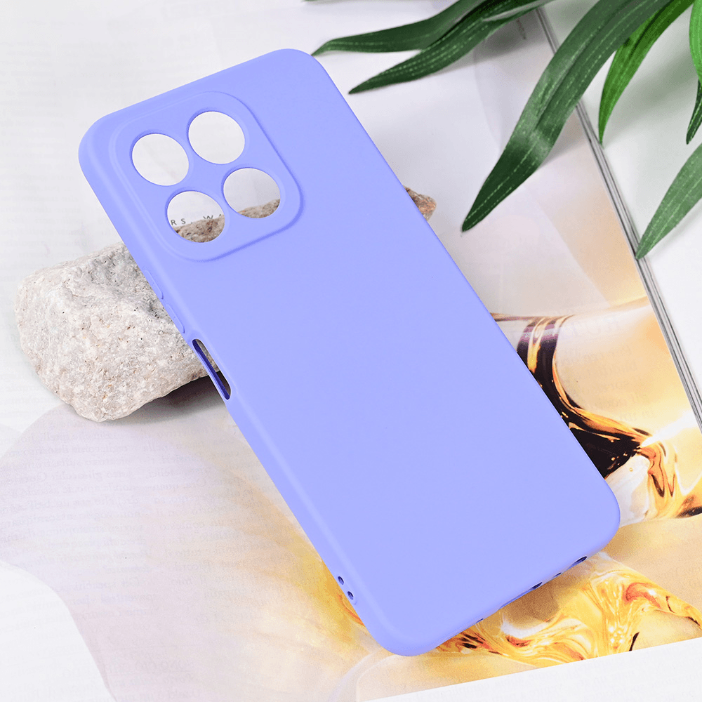 Maska za telefon Honor X6b TERACELL SOFT VELVET, Ljubičasta