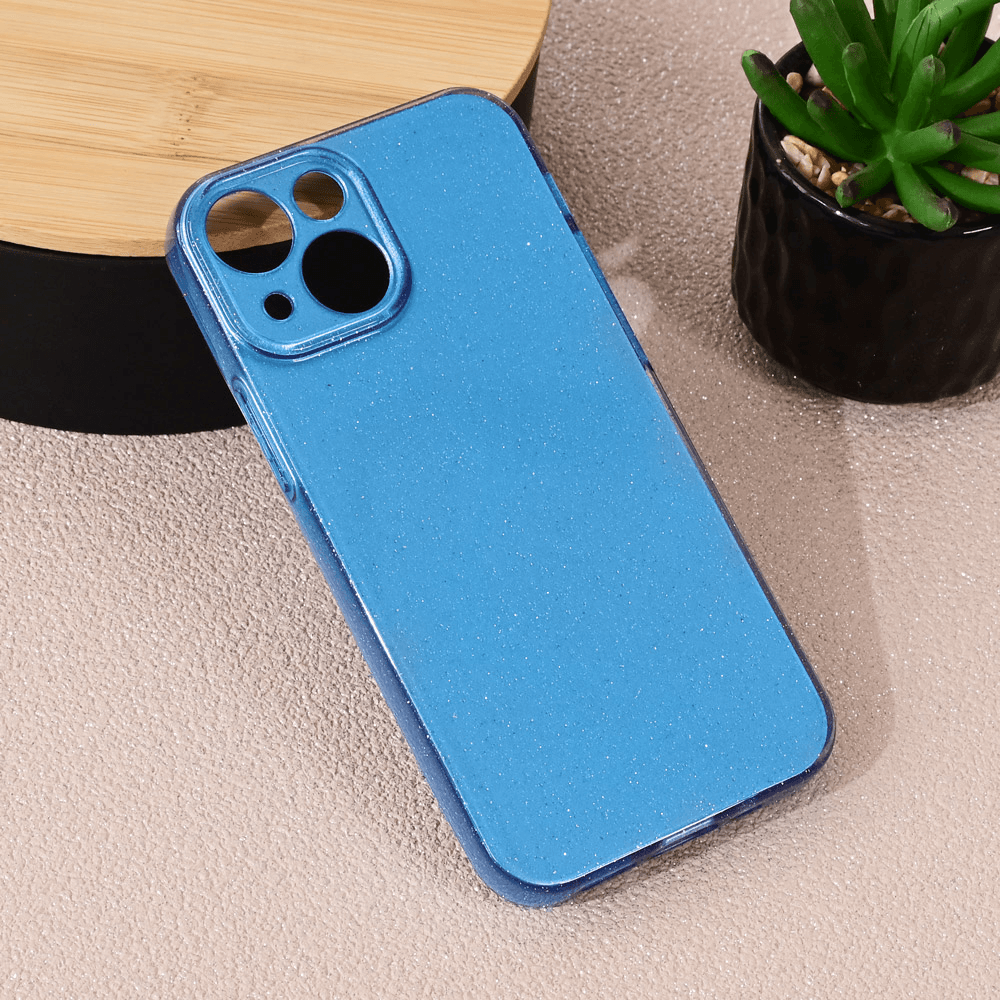 Maska za telefon iPhone 13 Mini 5.4 SPARKLE DUST, Svetloplava